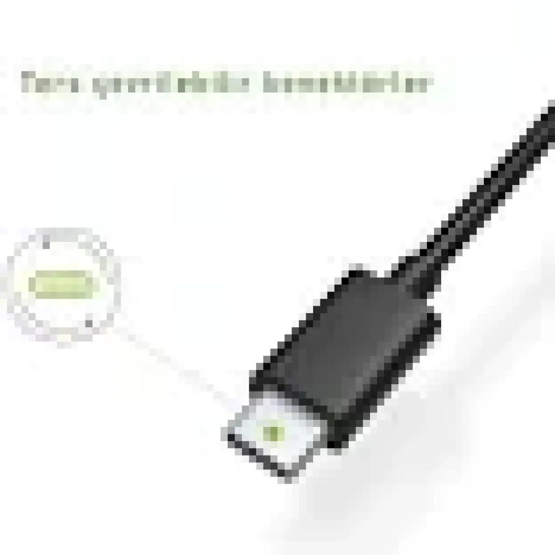 Omars USB Type-C 3A Hızlı Şarj ve Data Kablosu Siyah 1 mt