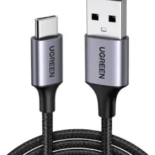 Ugreen Örgülü USB Type-C Şarj ve Data Kablosu 25 cm