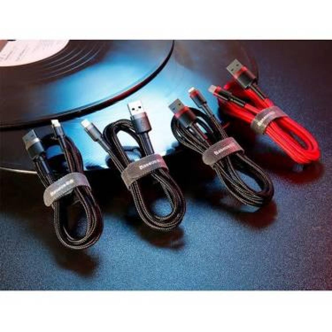 Baseus Cafule Serisi USB Lightning Kablosu 1m -Siyah