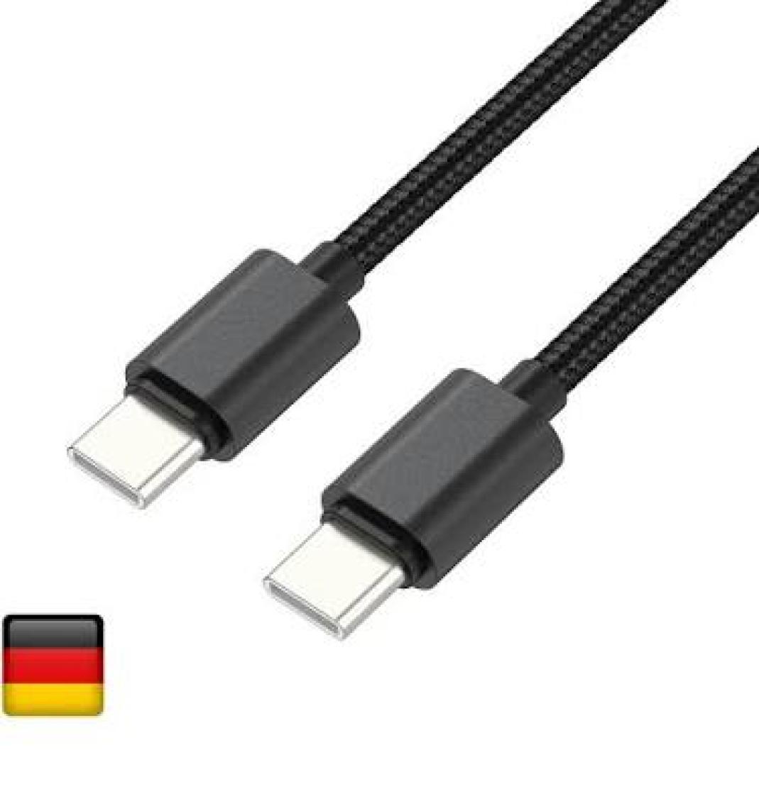 Woyax By Deji Samsung Xiaomi Oppo Reeder Huawei Için Örgülü Type C To Type C Hızlı Şarj Kablosu Siyah 1,2m