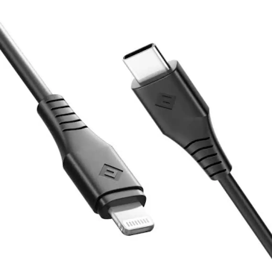 Novoo Type-C iPhone Uyumlu Lightning Hızlı Şarj Kablosu Siyah 1.8 Metre