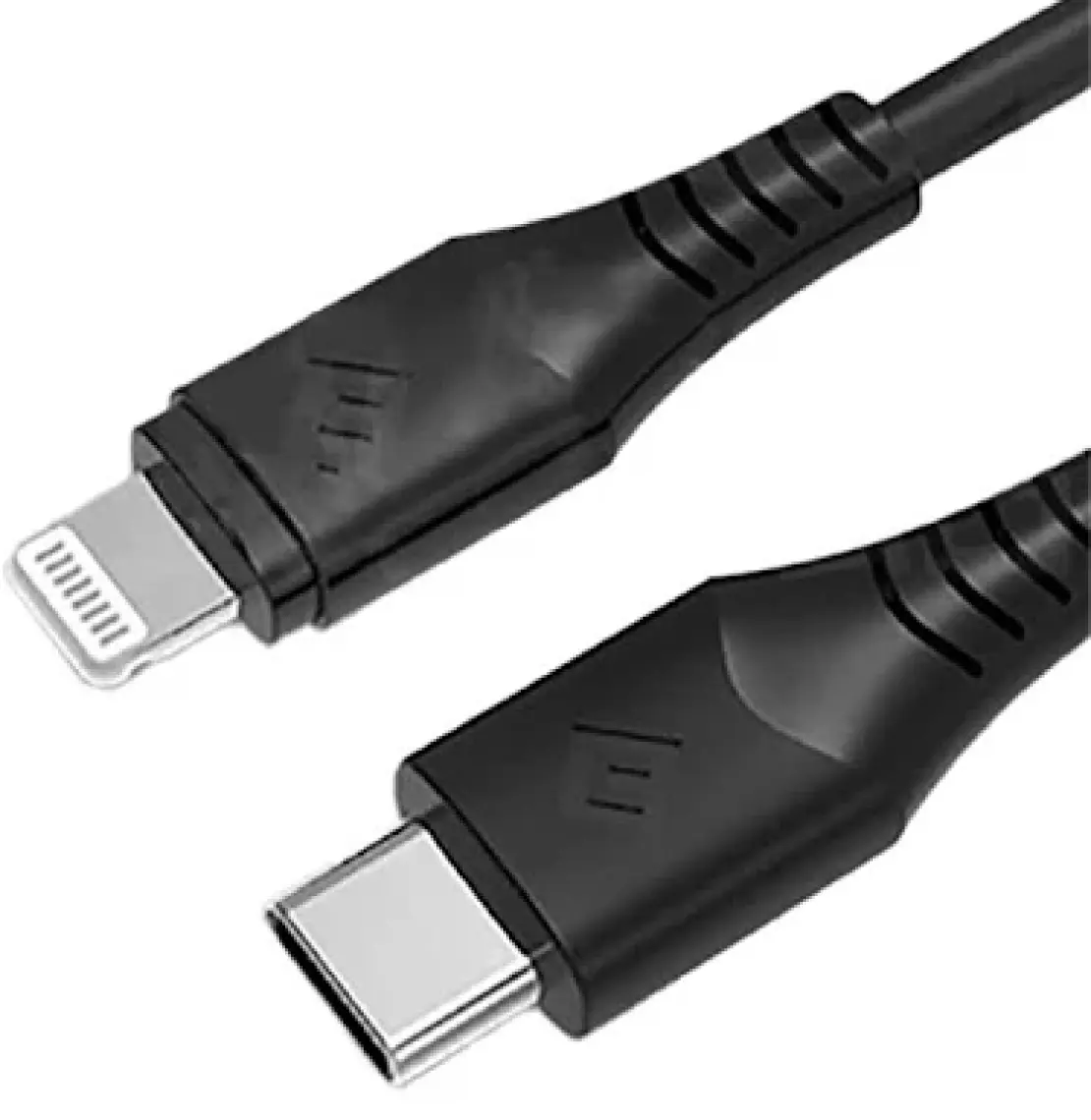Novoo Type-C iPhone Uyumlu Lightning Hızlı Şarj Kablosu Siyah 1.8 Metre