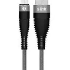 S-Link Swapp SW-C585 1.2m 3A Micro USB Kırmızı Şarj Kablosu