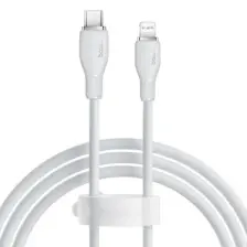 Baseus Pudding Serisi İPhone 14 13 12 11 x 7 8 Serileriyle Uyumlu 20W Type-C to iPhone Uyumlu Hızlı Şarj ve Data Aktarım Kablosu