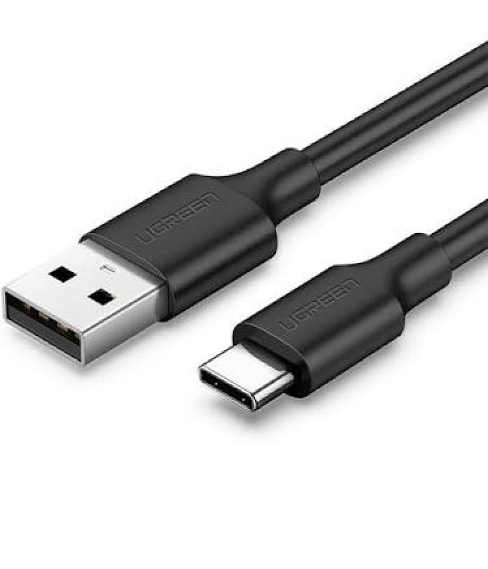 Ugreen USB Type-C Şarj ve Data Kablosu Siyah 2 Metre