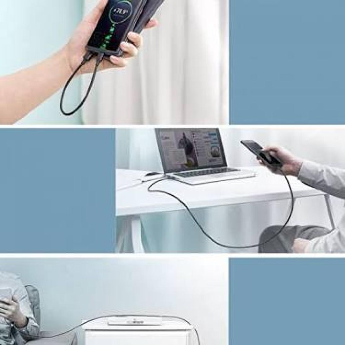 Ugreen USB Type-C Şarj ve Data Kablosu Siyah 2 Metre