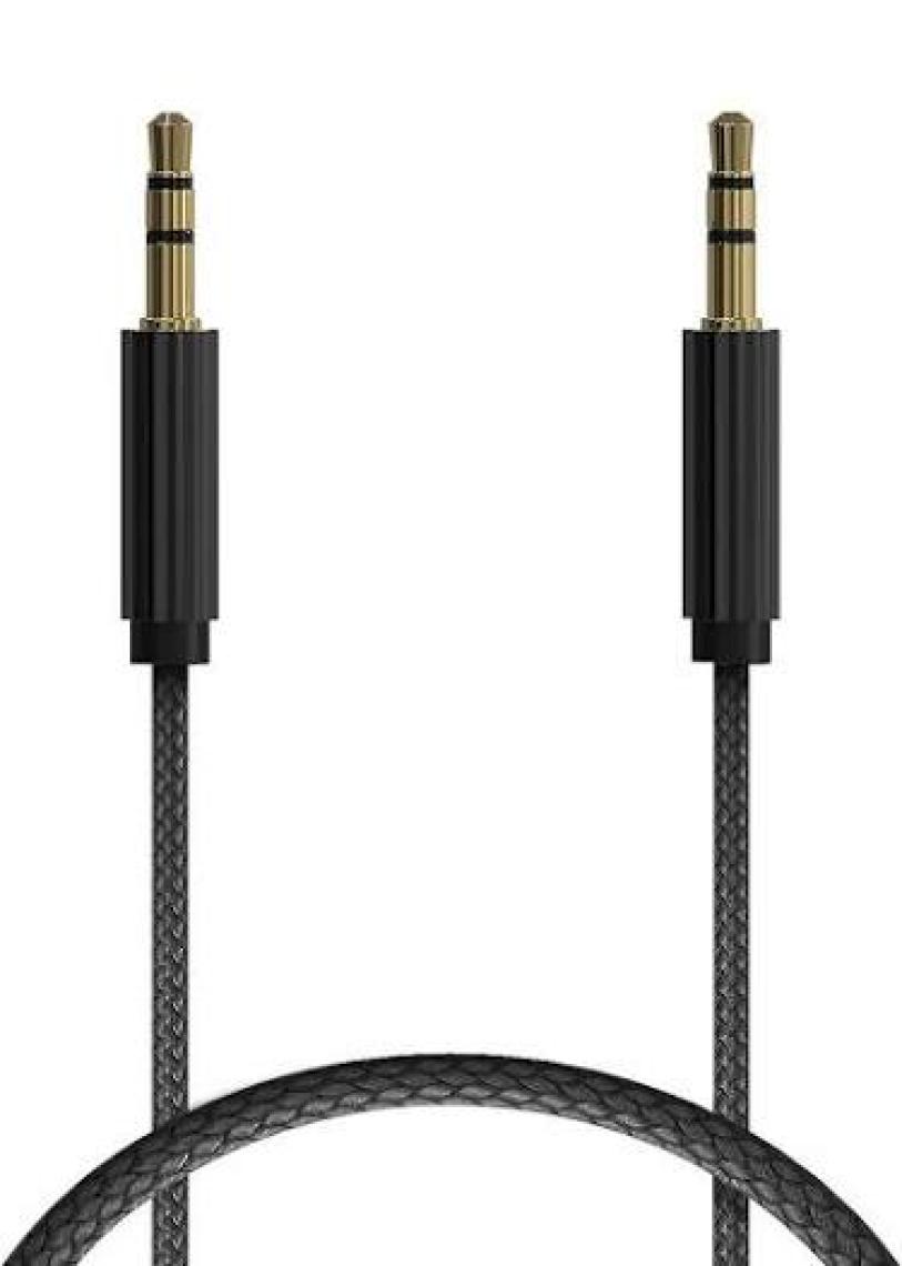Woyax By Deji 3.5mm Aux to 3.5mm Aux Ses Kablosu Stereo Destekli Örgülü 1.2m