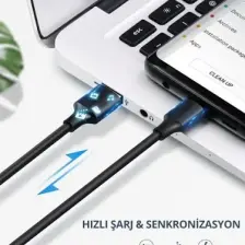 Ugreen USB Type-C Şarj ve Data Kablosu 1.5 Metre