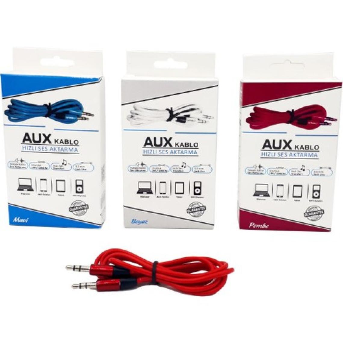 Myglobal 1 Metre 3.5mm Aux Kablosu Arbaks ARB-031