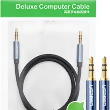 Ugreen 90 Derece L Tipi 3.5mm Aux Ses Kablosu 50 cm