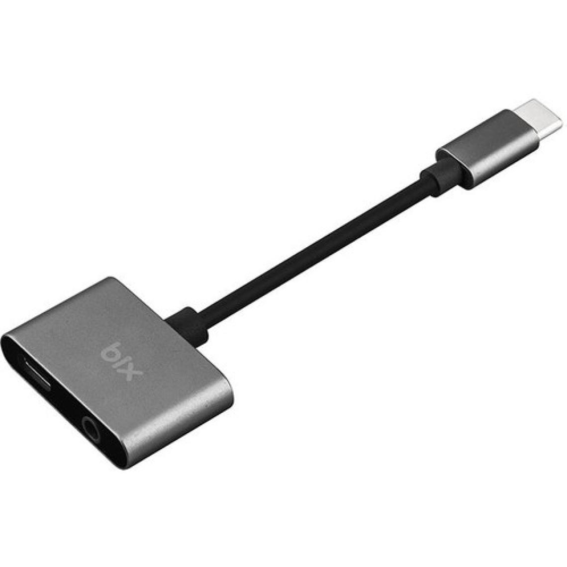 Bix Adp-07 Type-C To 3.5mm Kulaklık ve Pd Şarj Dönüştürücü Adaptör