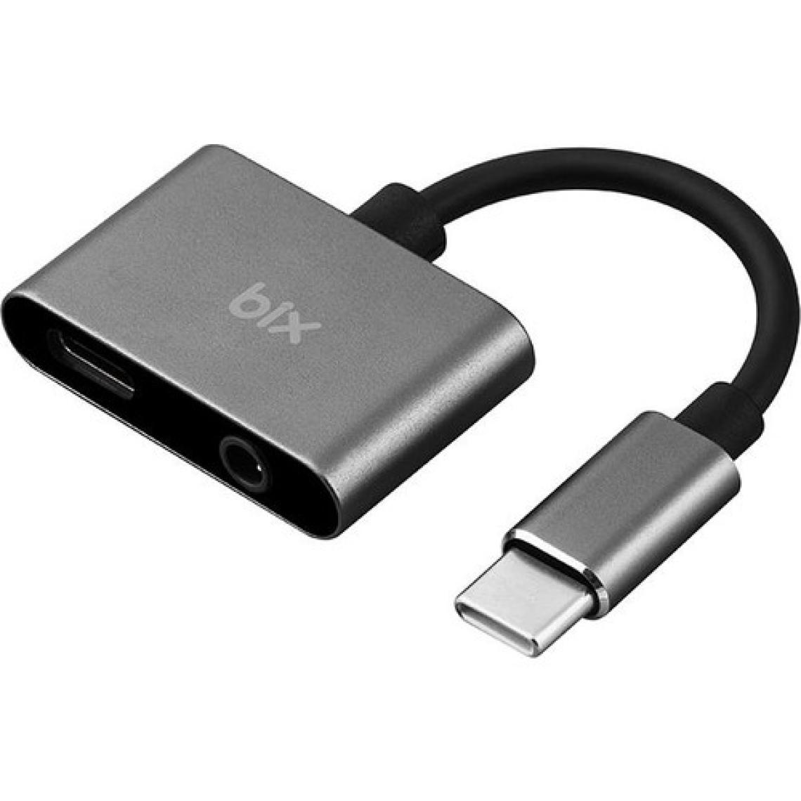 Bix Adp-07 Type-C To 3.5mm Kulaklık ve Pd Şarj Dönüştürücü Adaptör