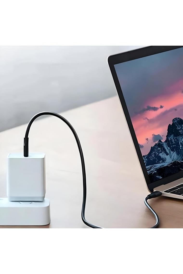 Omars Type-C 3A Hızlı Şarj ve Data Kablosu Siyah