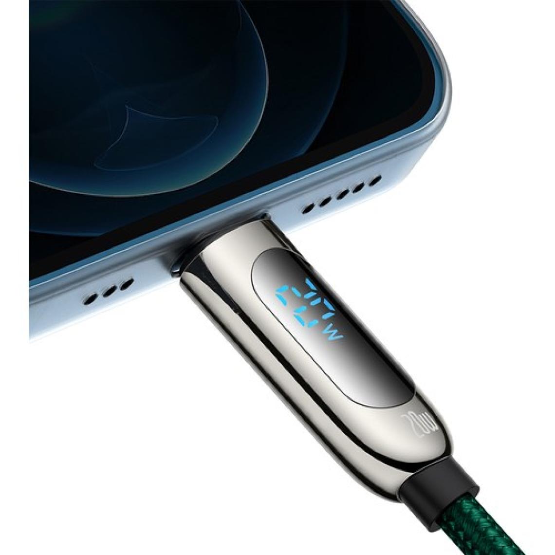 Rosstech 20W Usb-C To Lightning Dijital Ekranlı Hızlı Şarj Kablosu 1.2m (Rosstech Türkiye Garantili)
