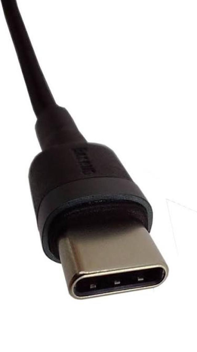 Baseus Type-C Cafule Şarj Kablosu USB 3A 1 m  - Gri Siyah - CATKLF-BG1