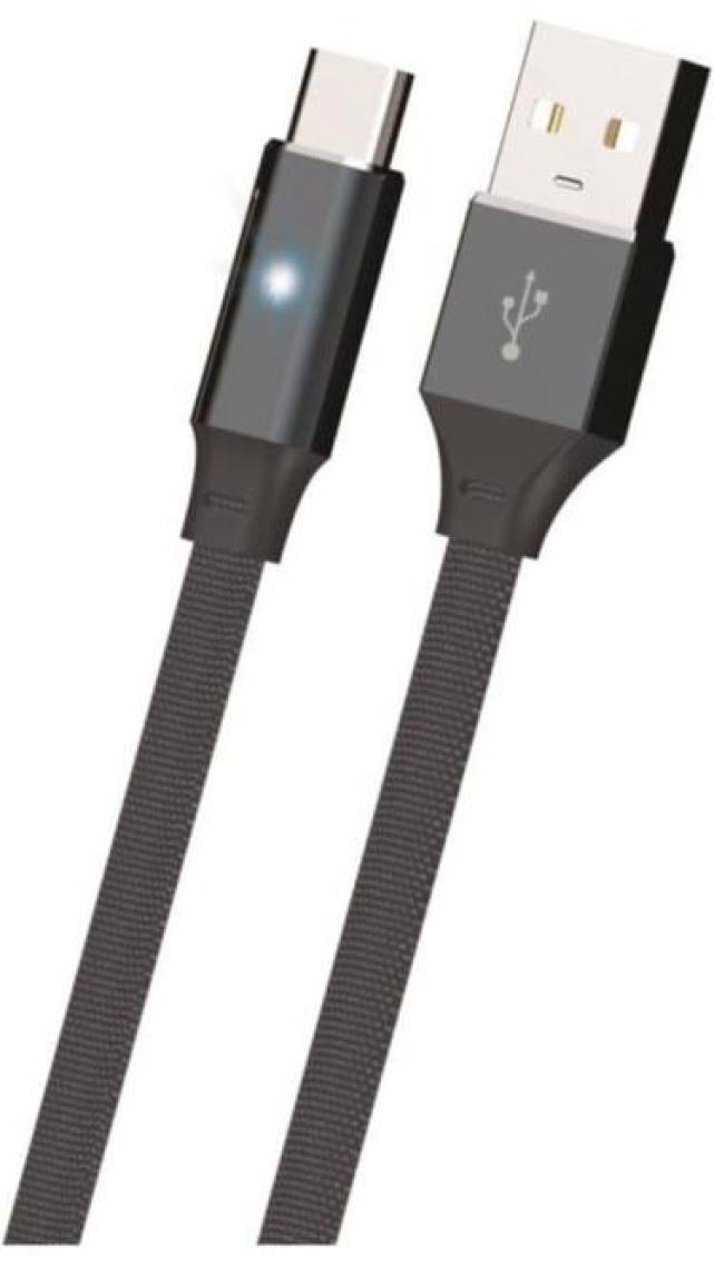 Polosmart PSM29 Type-C LED Uyarılı Şarj Kablosu