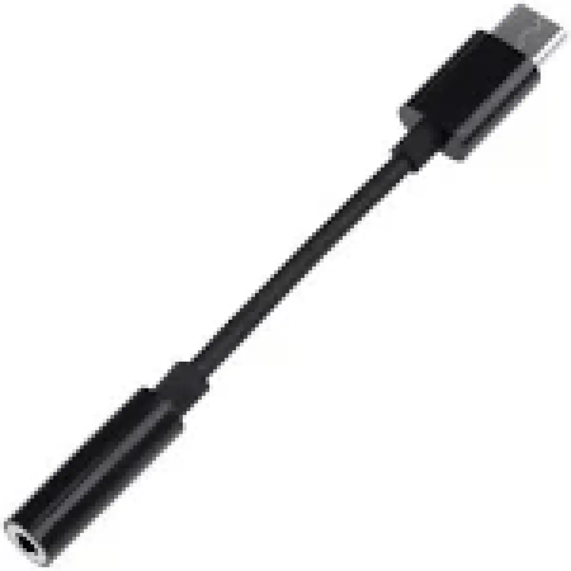Ayex Typ-C Için 3.5mm Kulaklık ve Mikrofon Adaptörü Siyah