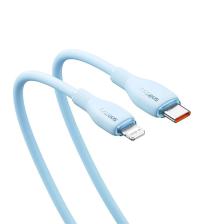 Baseus Pudding Serisi İPhone 14 13 12 11 x 7 8 Serileriyle Uyumlu 20W Hızlı Şarj ve Data Aktarım Kablosu