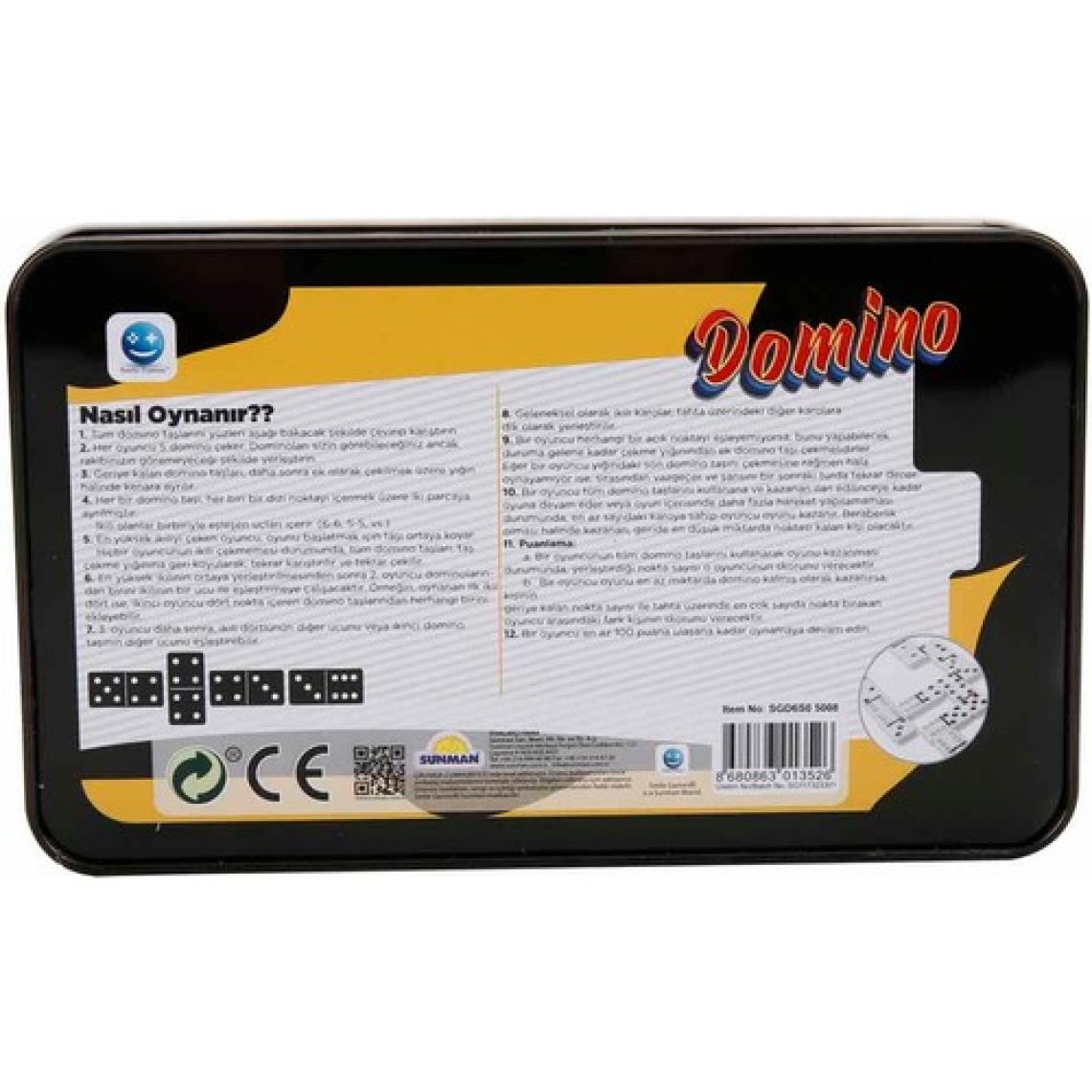 Sunman Domino Metal Kutulu