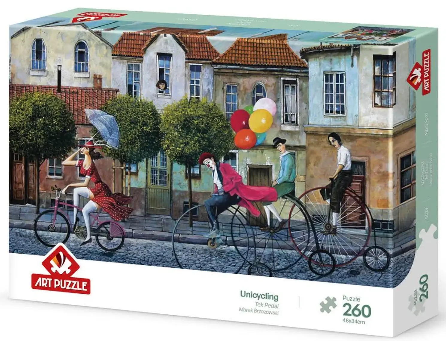 Art Puzzle Tek Pedal 260 Parça Unisex Çocuk Puzzle