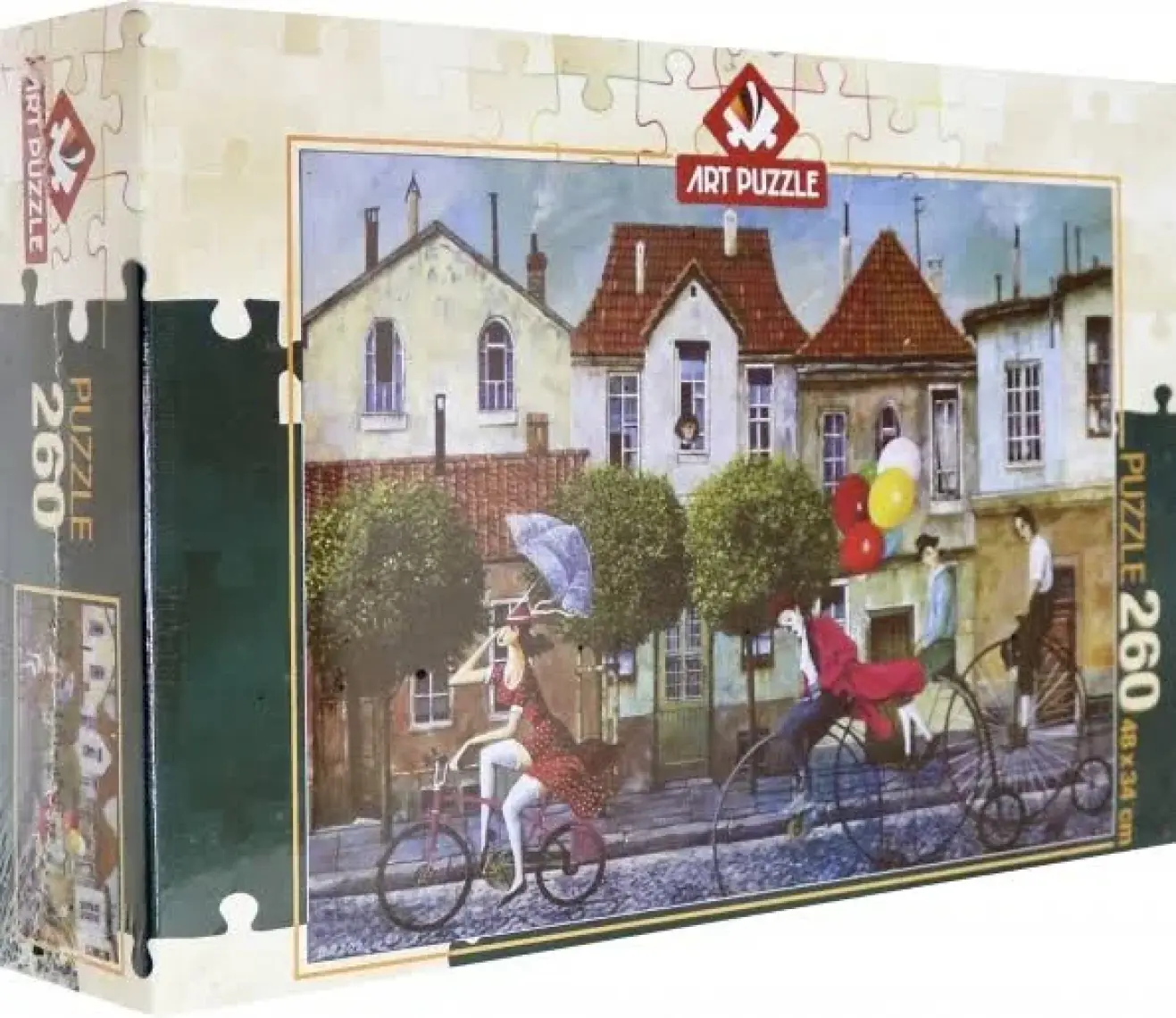 Art Puzzle Tek Pedal 260 Parça Unisex Çocuk Puzzle
