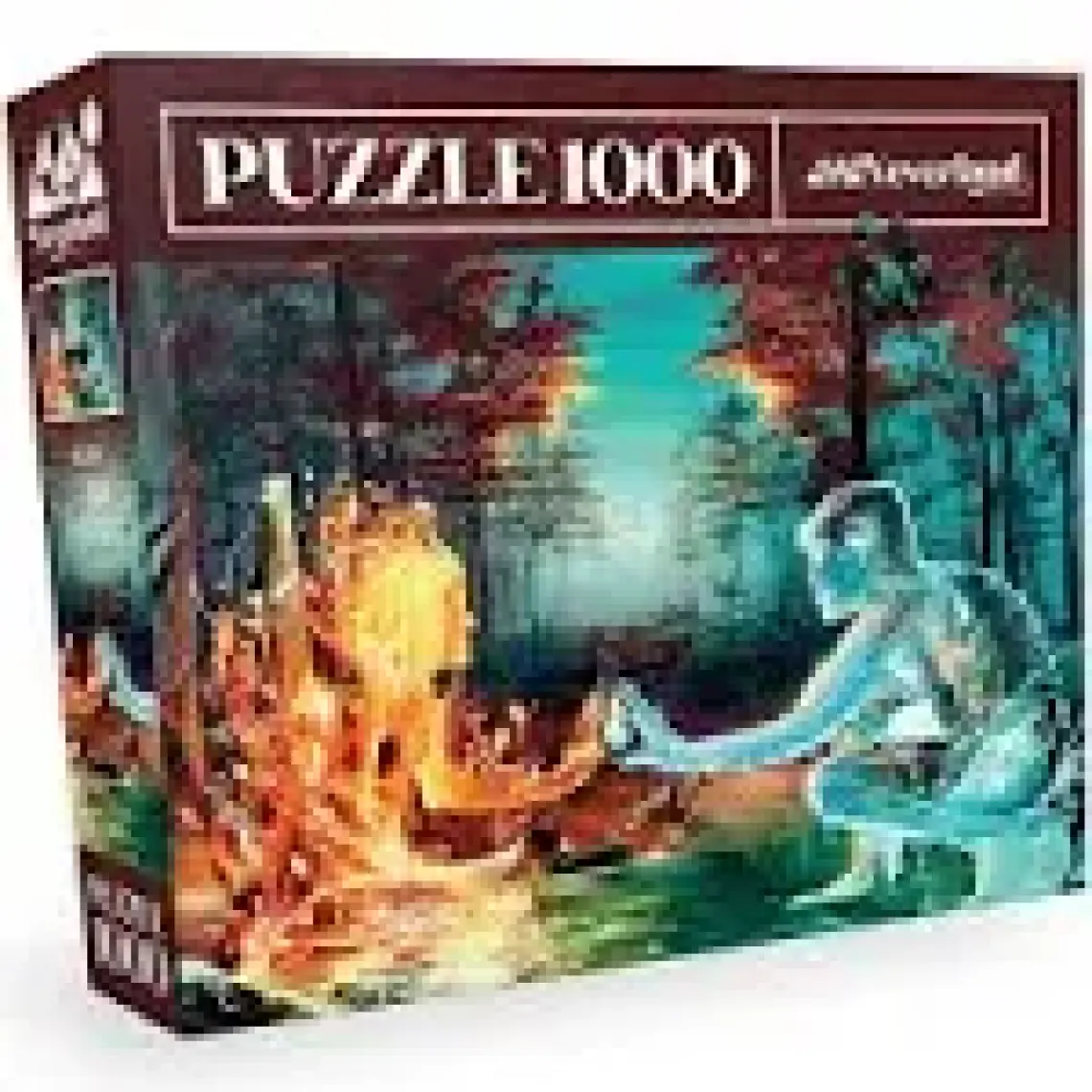 Neverland 1000 Parça Puzzle - Fıre And Water (Ateş ve Su)