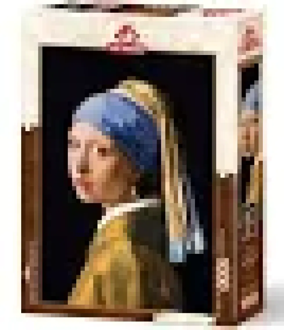 Art Puzzle Inci Küpeli Kız 1000 Parça  Museum Puzzle