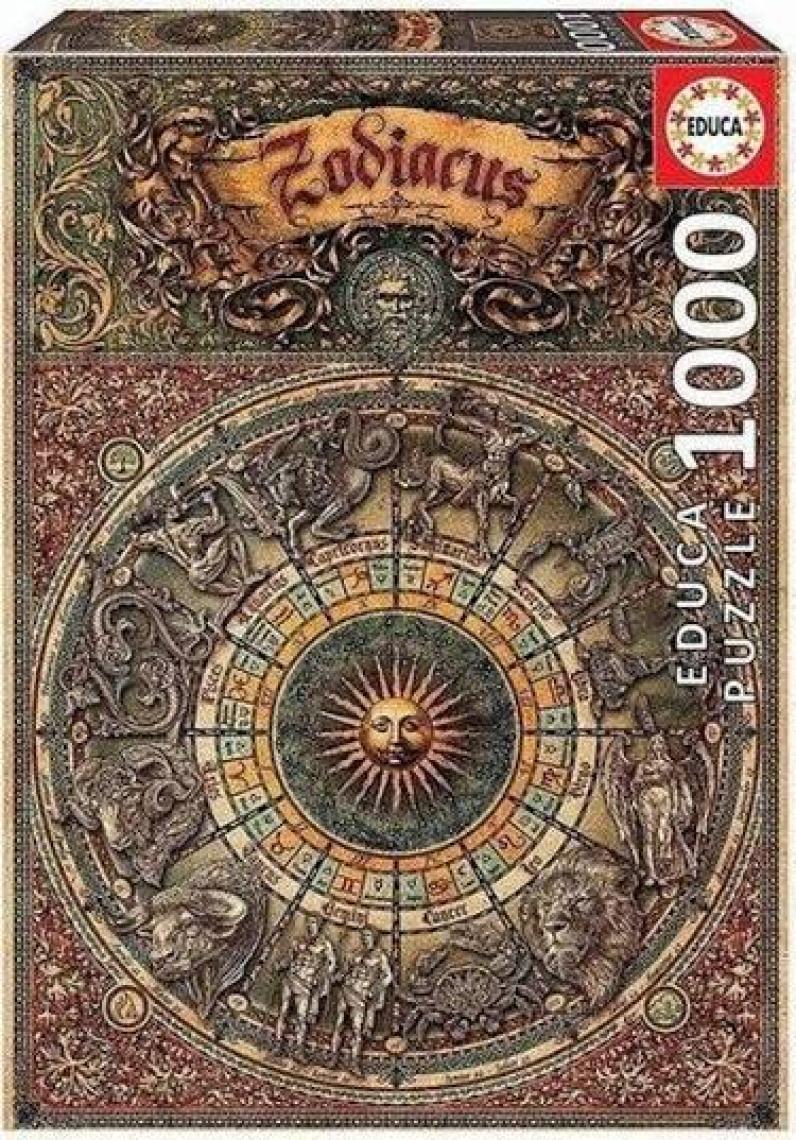 Educa 1000 Parça Zodiac Puzzle, N/A