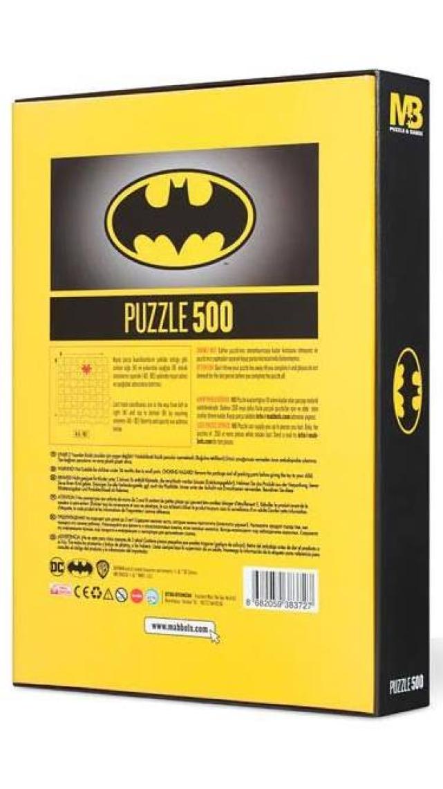 Mabbels Batman Vs Joker 500 Parça Puzzle