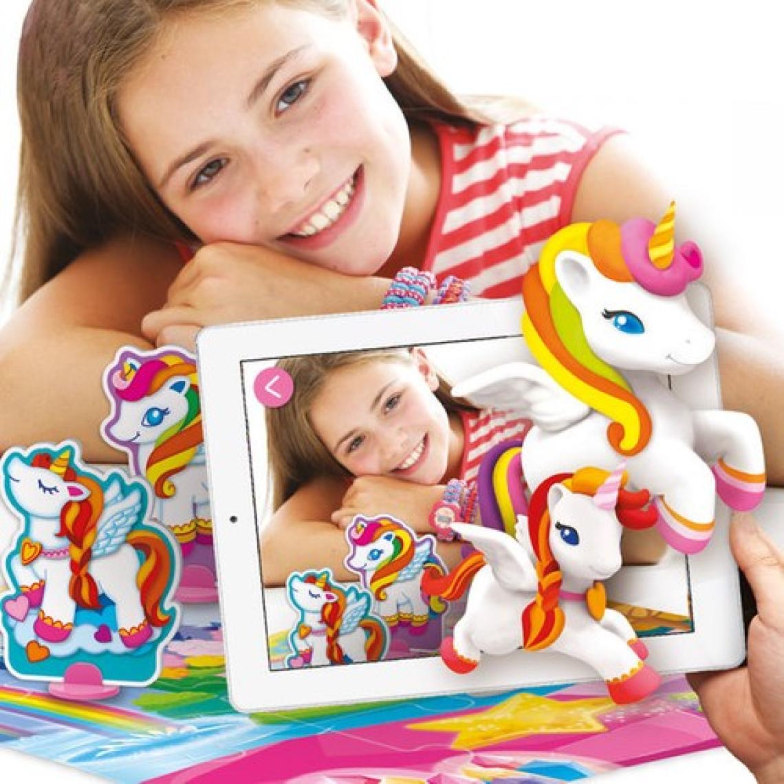 Junoo AR Floor Puzzles Unicorn Aplikasyon Destekli Arttırılmış Gerçeklik Oyunu