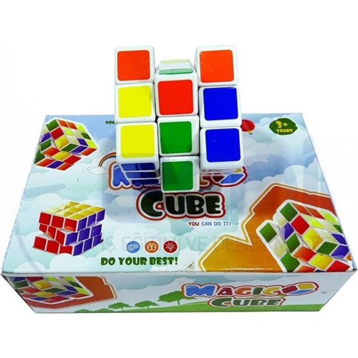 Can Oyuncak Magic Cube 1, Kalite 3 x 3 Çıkmaz Boyalı Zeka Küpü