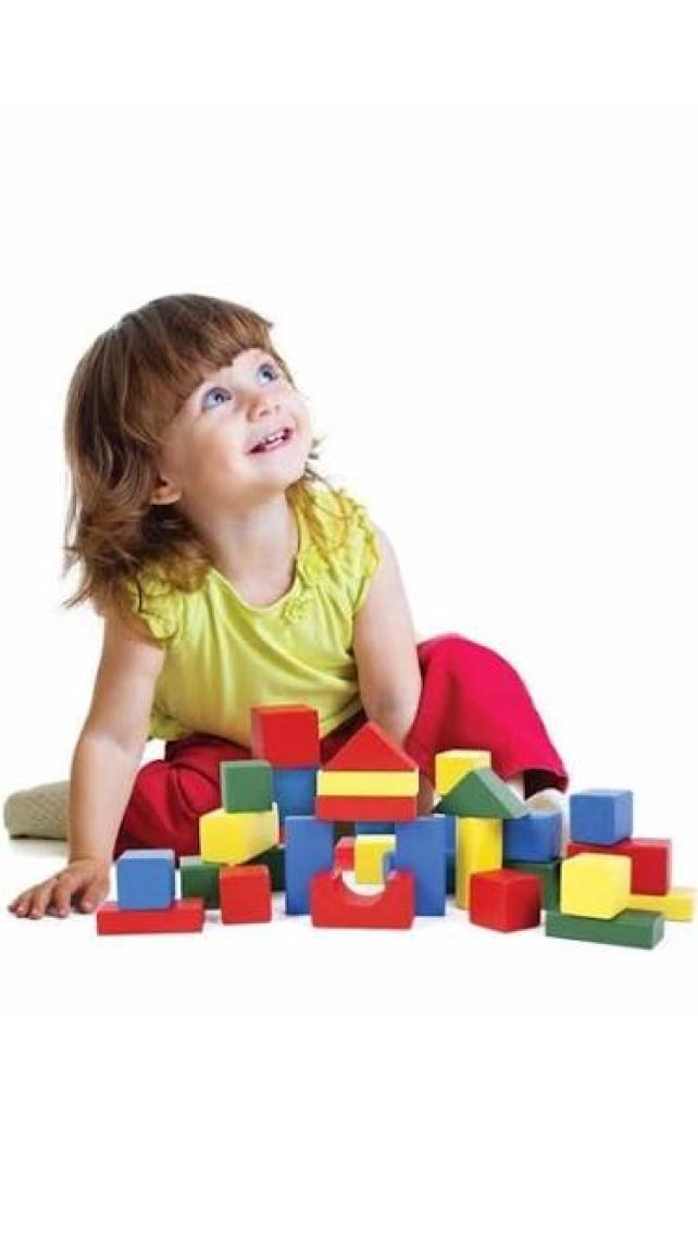 Kidea Ahşap Renkli Blok 60 Parça