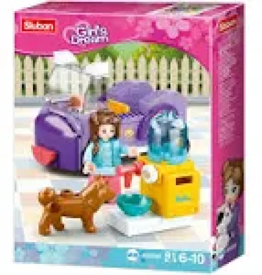 Sluban Girls Dream Sevimli Köpek 91 Parça