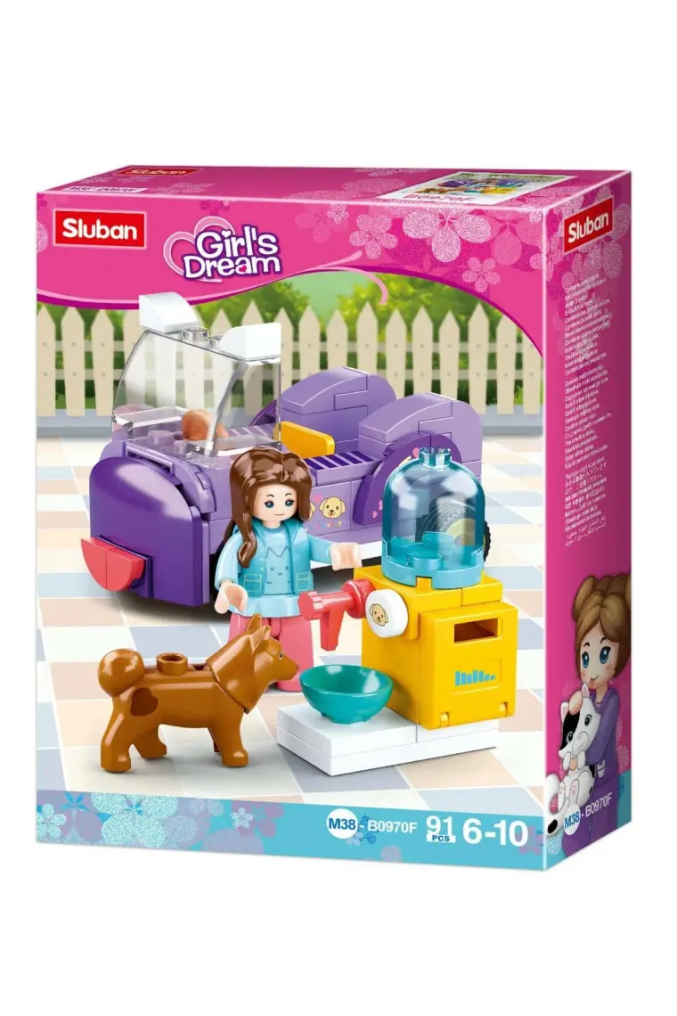 Sluban Girls Dream Sevimli Köpek 91 Parça