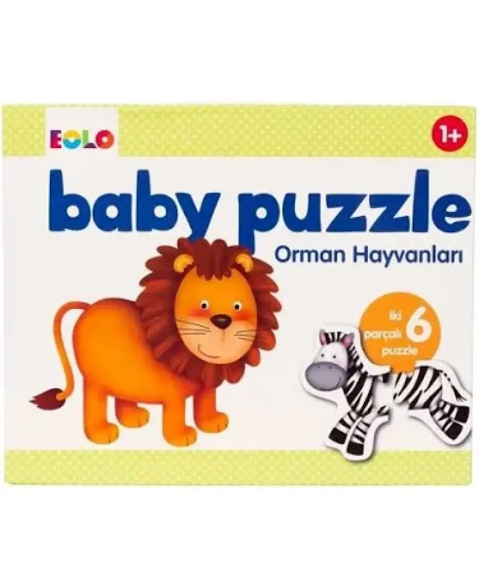 Eolo Baby Puzzle Orman Hayvanları
