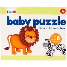 Eolo Baby Puzzle Orman Hayvanları