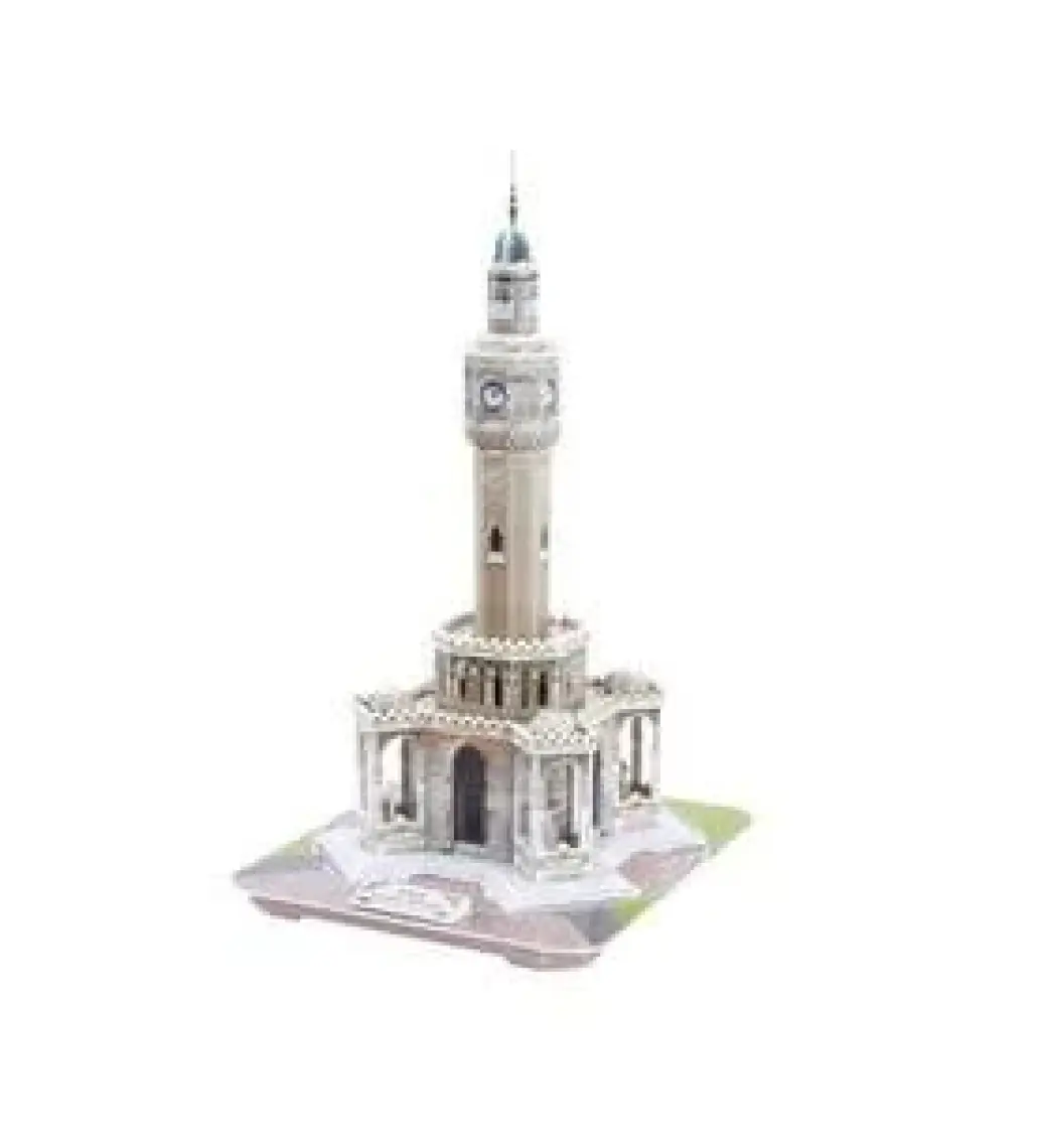 Cubic Fun 3D 61 Parça Puzzle İzmir Saat Kulesi