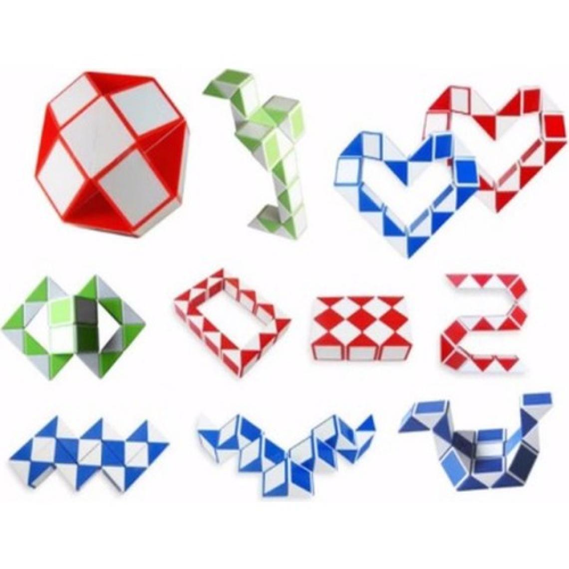 Bibizde 24 Parça Magic Snake Rubik Yılan Zeka Küpü Küçük Boy