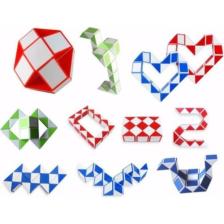 Bibizde 24 Parça Magic Snake Rubik Yılan Zeka Küpü Küçük Boy