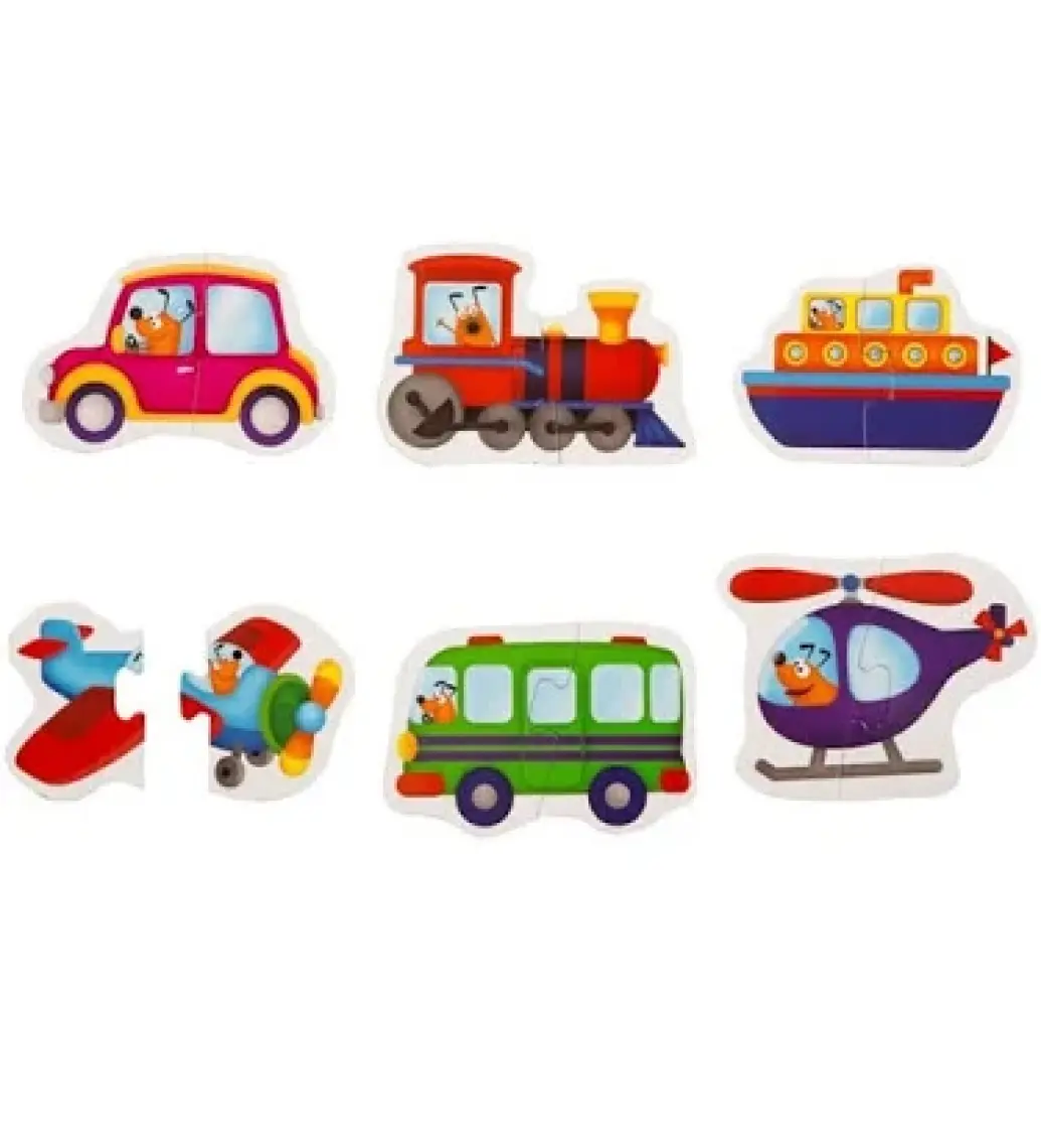 Eolo Baby Puzzle Taşıtlar