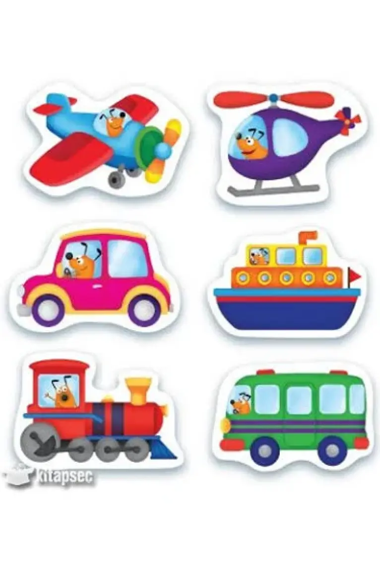 Eolo Baby Puzzle Taşıtlar