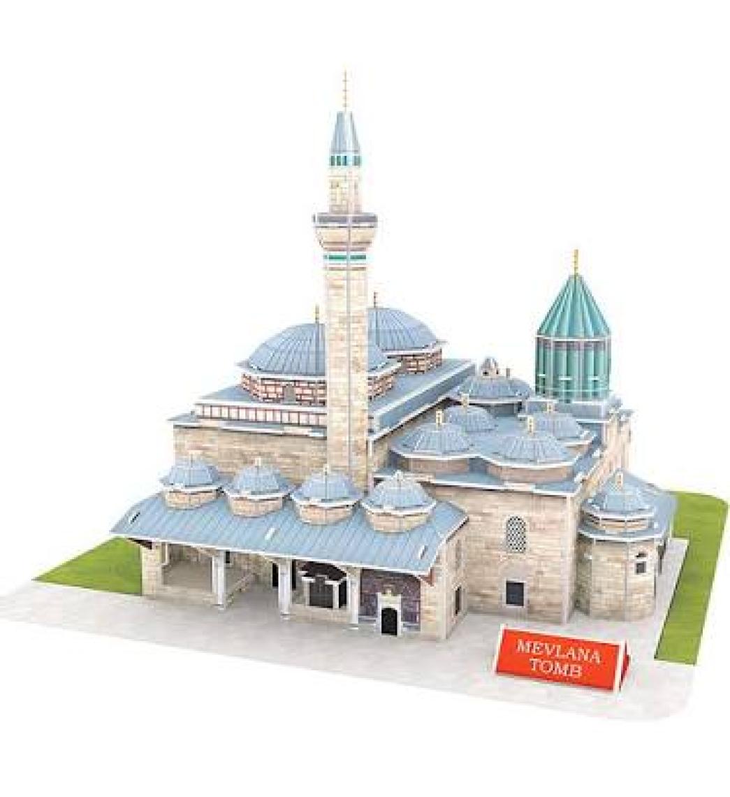 Cubic Fun 3D Puzzle 116 Parça Mevlana Türbesi 34x34x26 MC186h