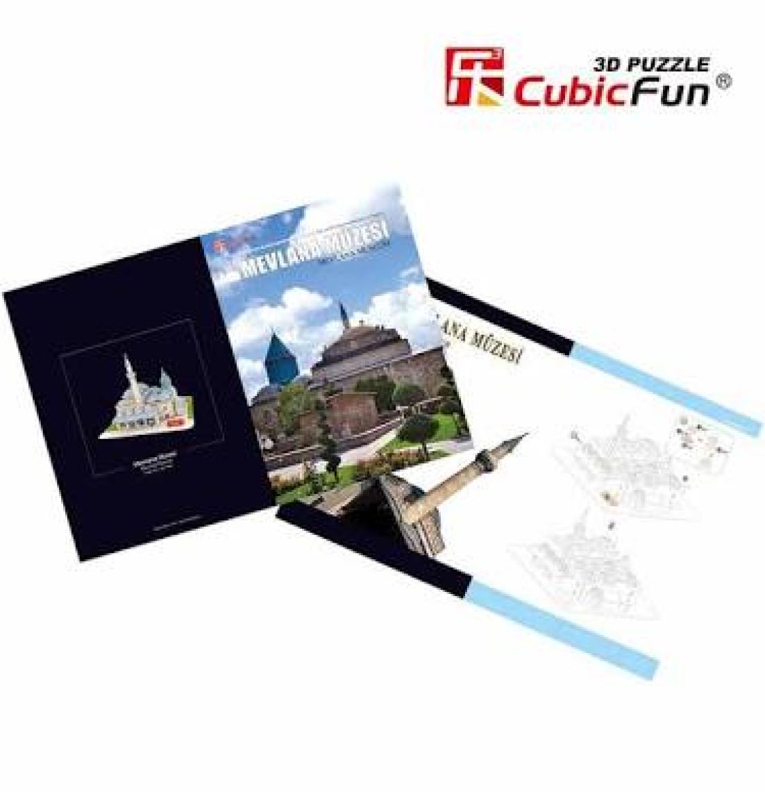 Cubic Fun 3D Puzzle 116 Parça Mevlana Türbesi 34x34x26 MC186h