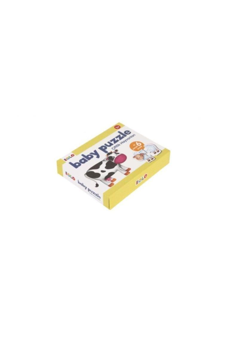 Blue Focus Baby Puzzle Çiftlik Hayvanları BF157