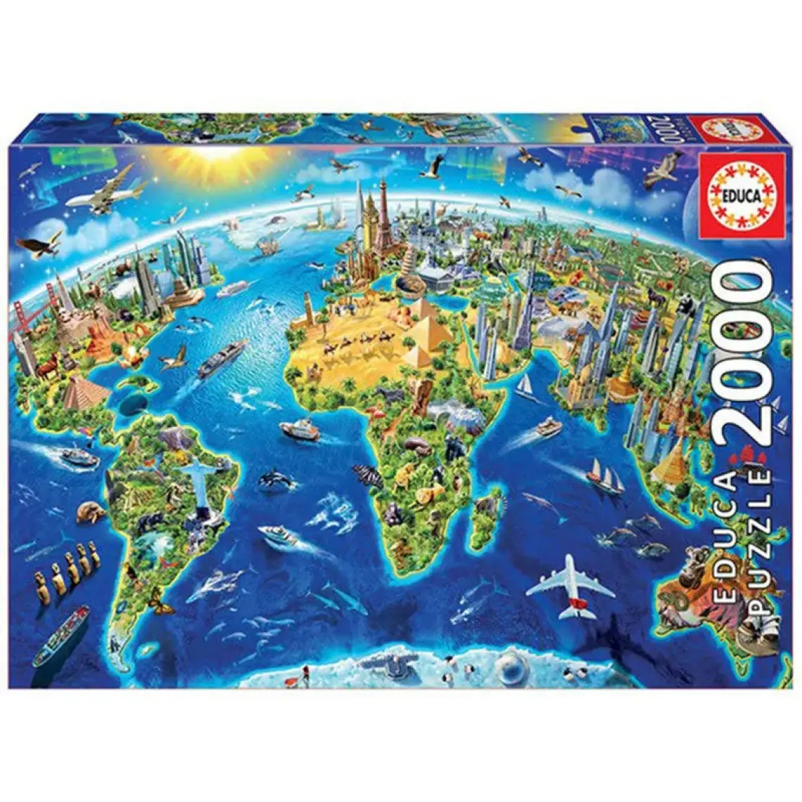 Educa Puzzle Grocery Shop 2000 Parça Puzzle