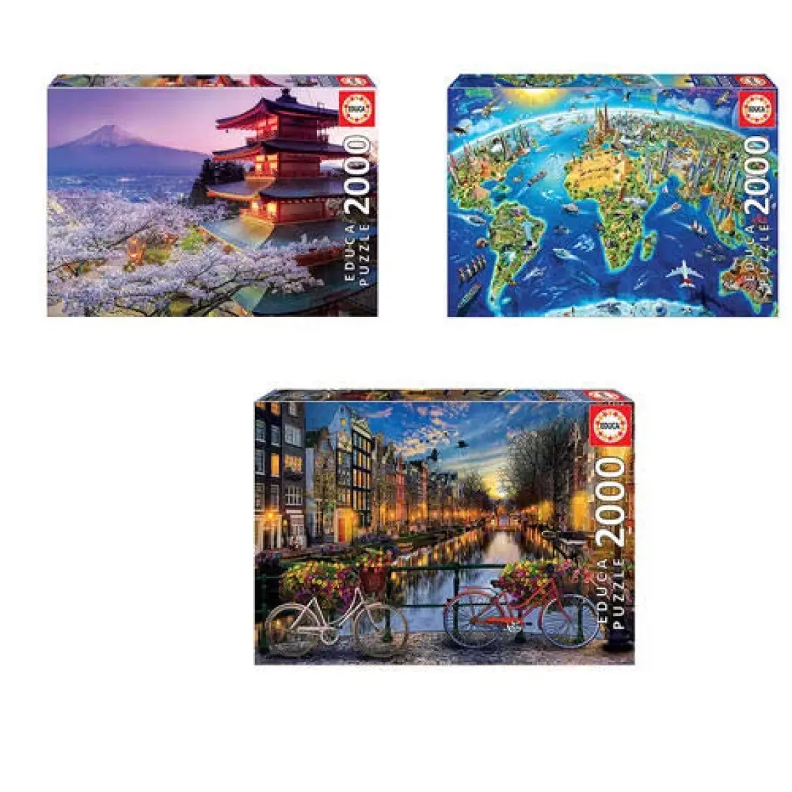 Educa Puzzle Grocery Shop 2000 Parça Puzzle