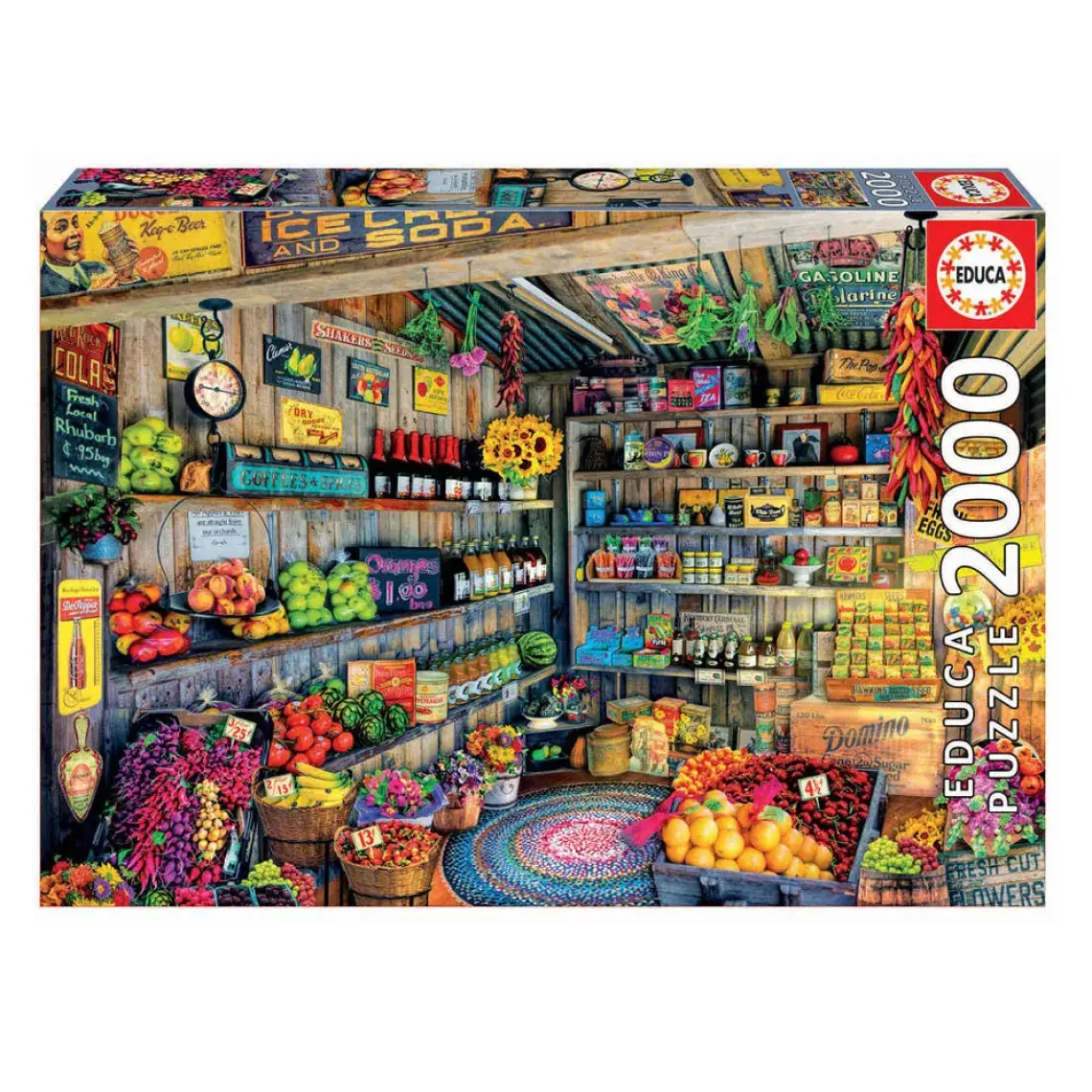 Educa Puzzle Grocery Shop 2000 Parça Puzzle