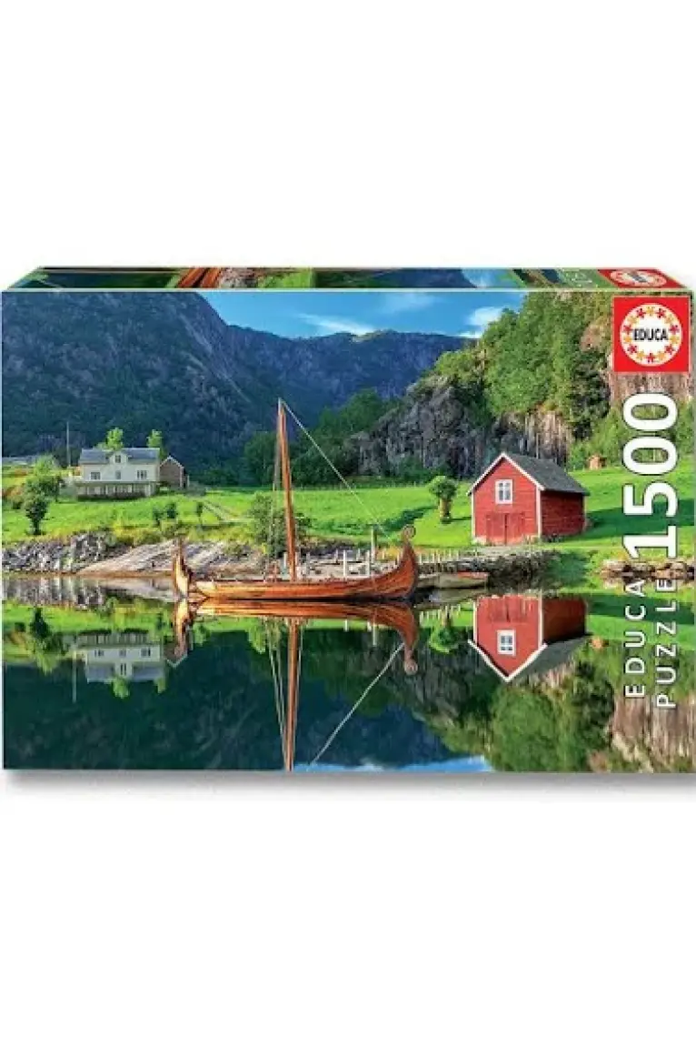 Educa Puzzle 1500 Parça Viking Ship 18006