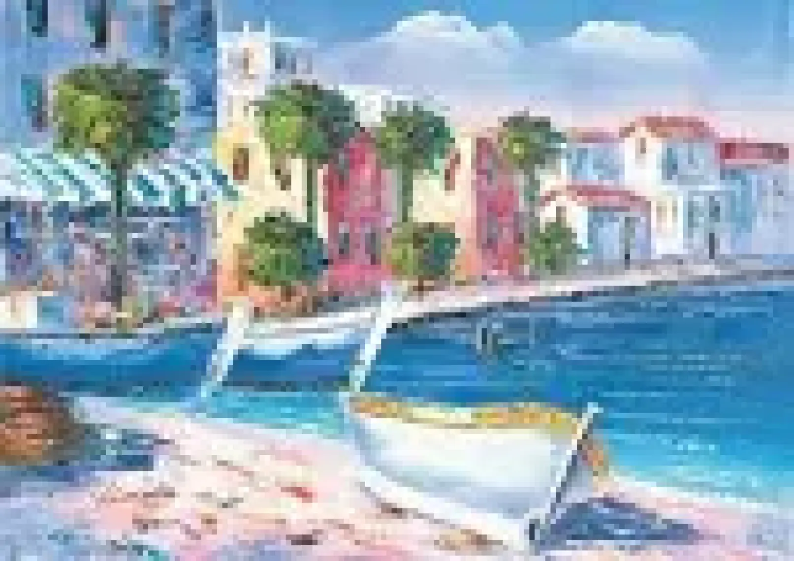 Puzz 2000 Parça Puzzle Balıkçı Teknesi