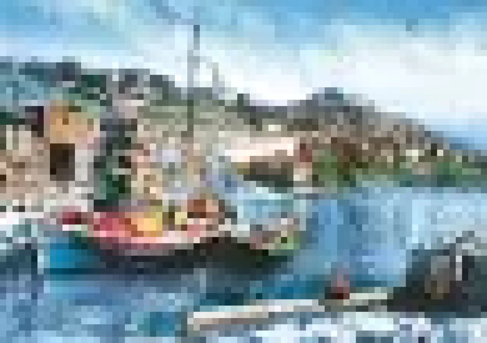 Puzz 2000 Parça Puzzle Balıkçı Teknesi